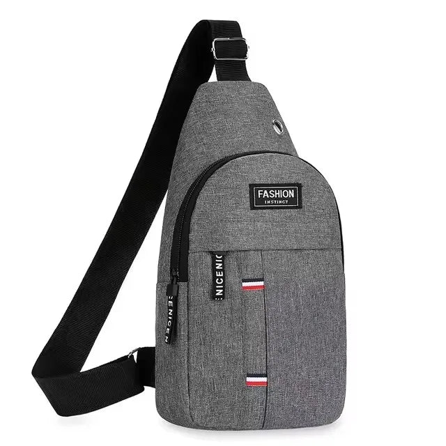 Men's and Women's Travel Single Shoulder Backpack - Nylon