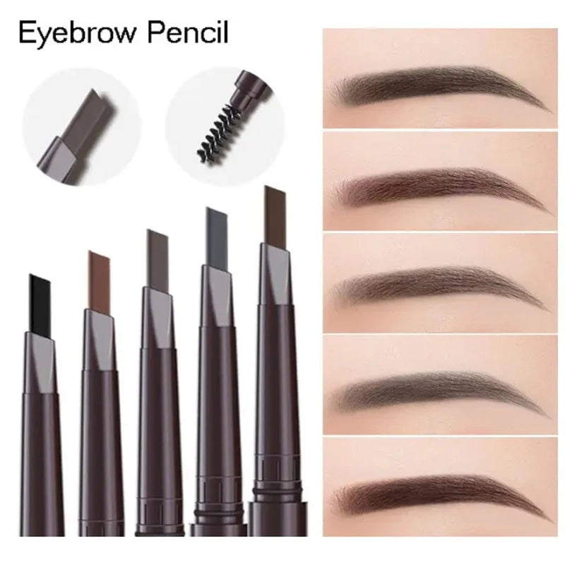 2 in 1 Professional Eyebrow Pencil With Tattoo Brush