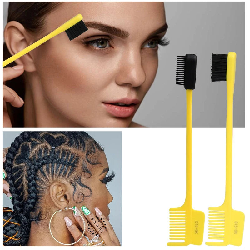 Professional Double Headed Brush/ Comb Eyebrow Shaper