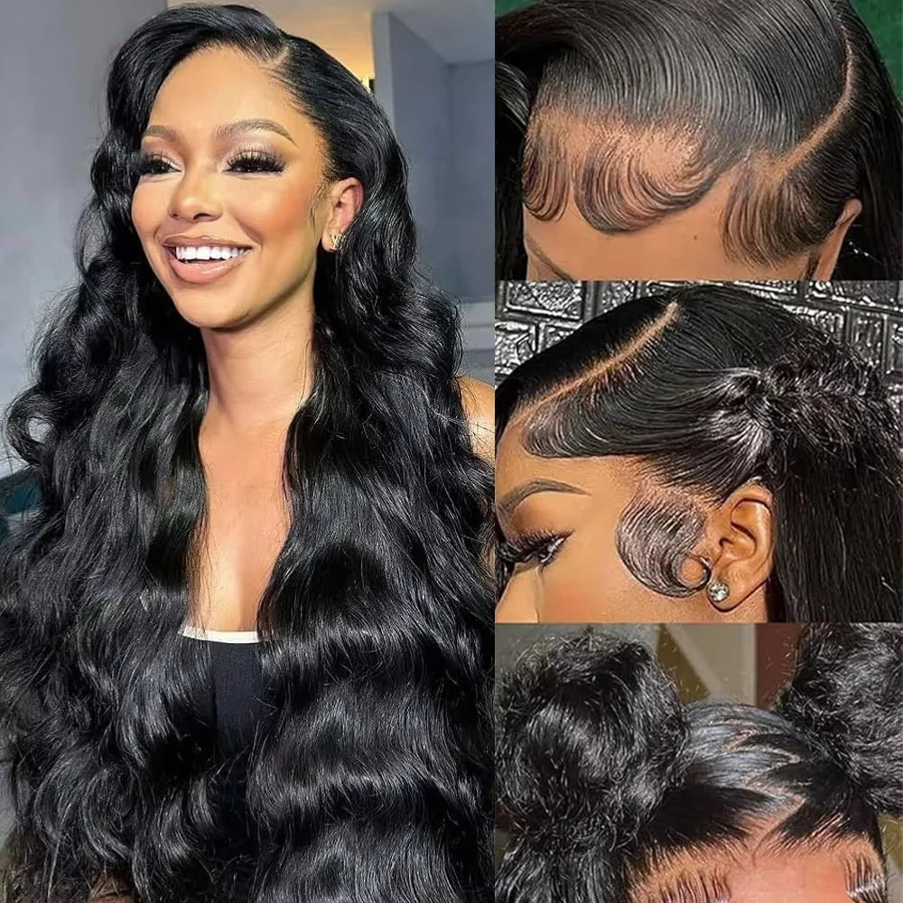 Loose Body Wave Lace Front Wig - Brazilian Human Hair