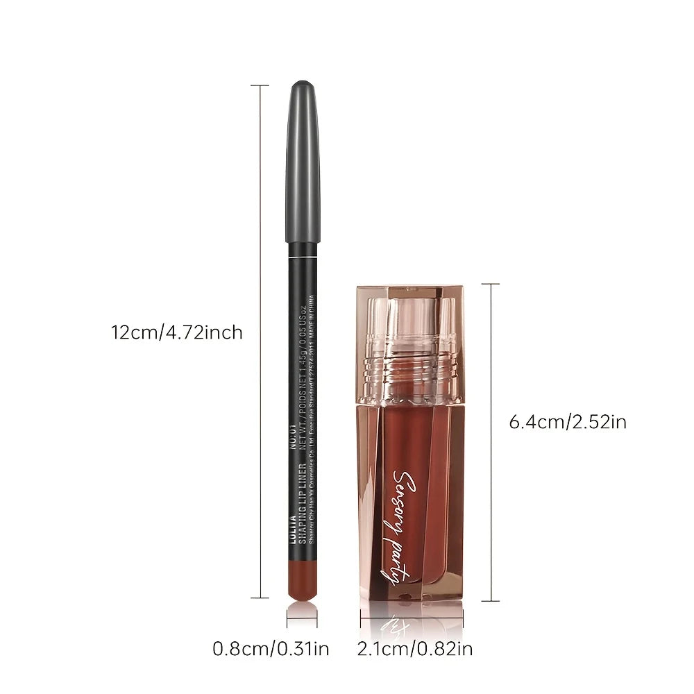 Hydrating Lip Gloss & Lip Liner Set