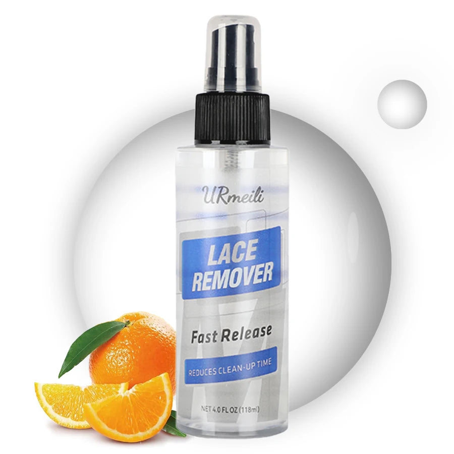 Hair Extensions & Adhesive Tape Remover Spray - Fast-Acting, Gentle, Non-Greasy Formula