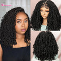 Passion Braided Synthetic Wig Synthetic - Yanki Twist Full Lace Knotless Box Braids with Baby Hair