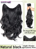 Long Wavy Curly Synthetic Hair Bundle