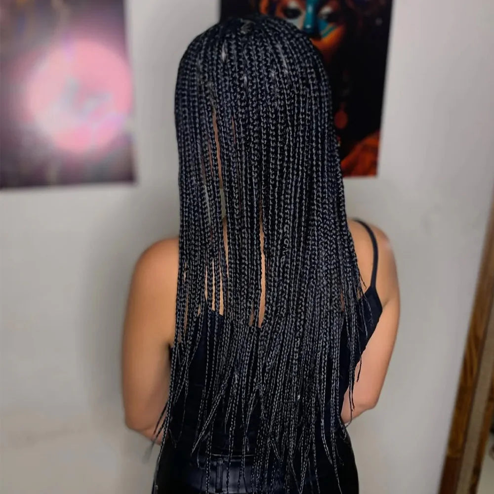 Box Braid Synthetic Lace Front Wig