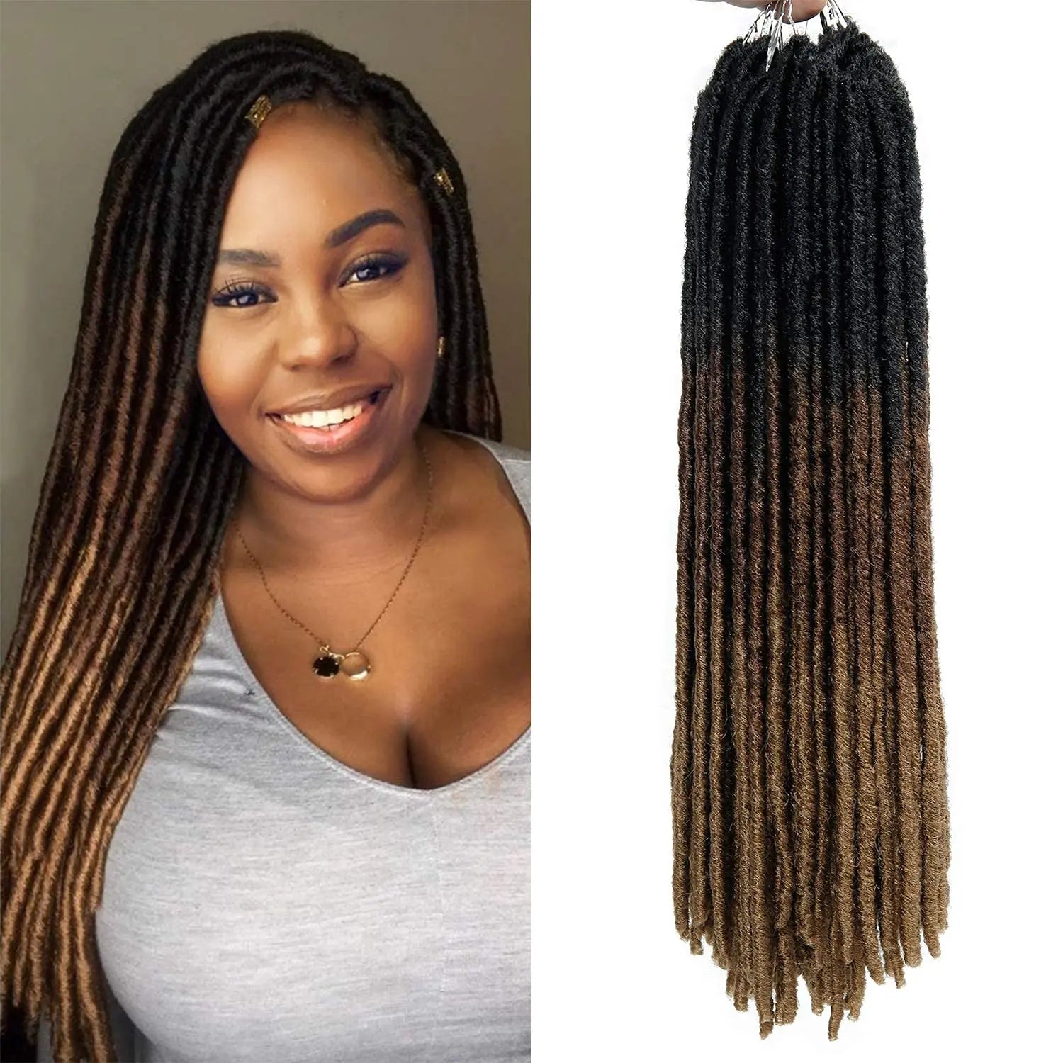 Synthetic Dreadlock Crochet Braids Bundle