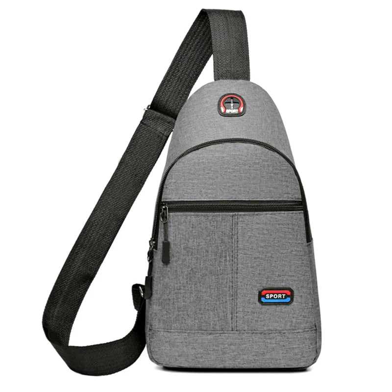 Men's and Women's Travel Single Shoulder Backpack - Nylon