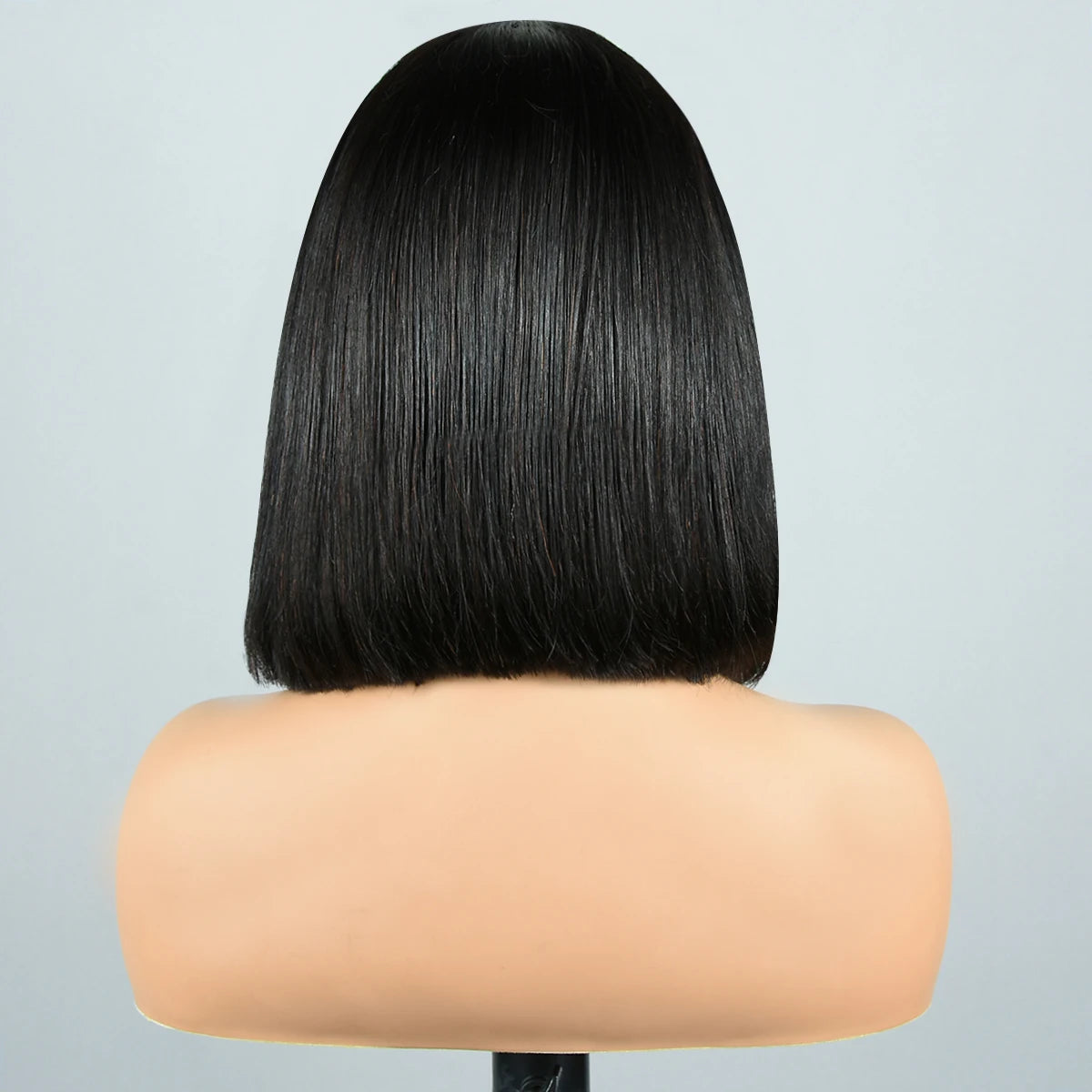 10" Lace Bob Wigs With Bangs