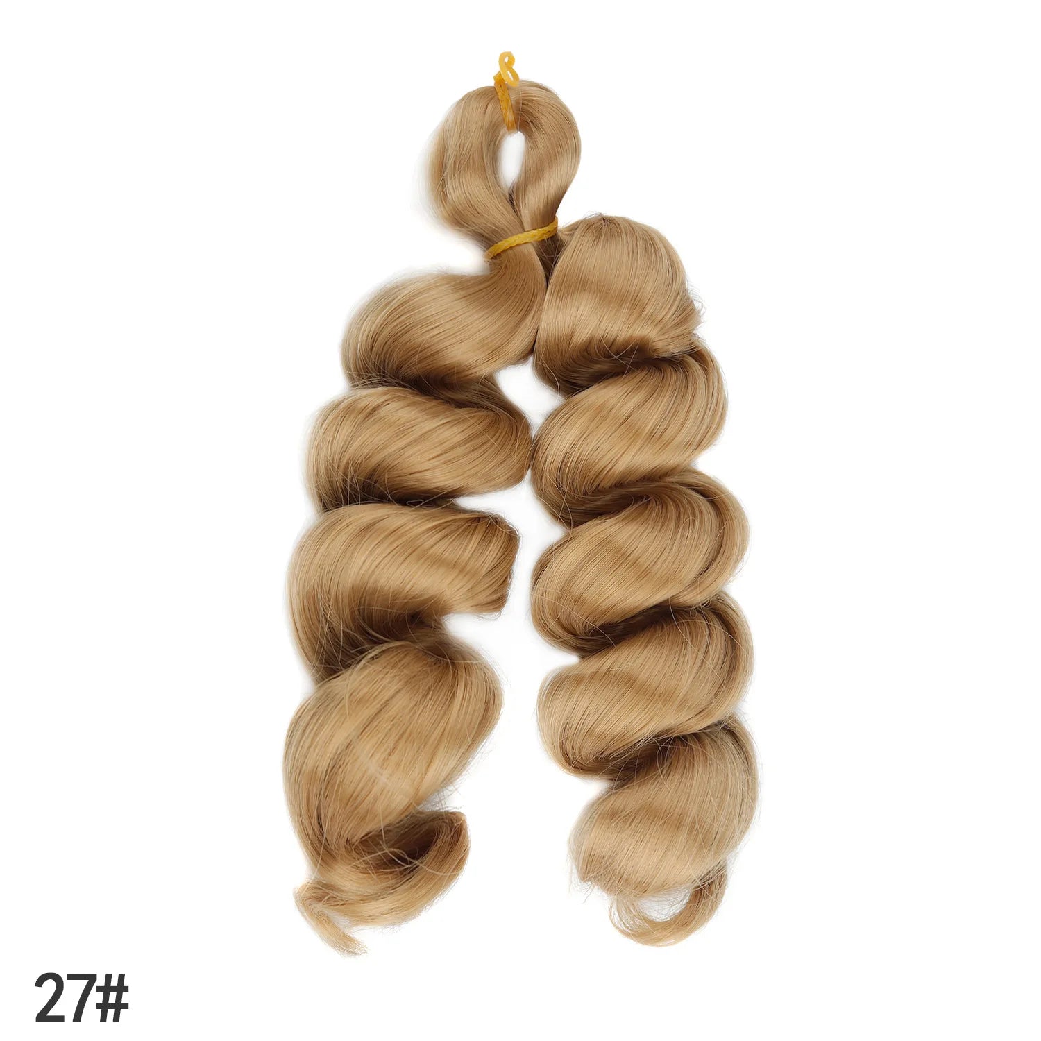 Spiral Double Curl Crochet French Spiral Synthetic Wig