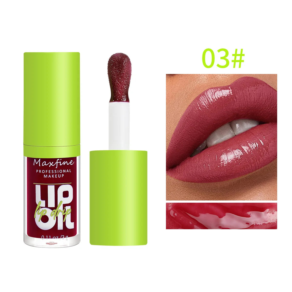 Fat Oil Waterproof Lip Gloss