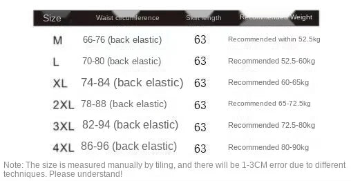 Women's A- line Winter Skirt