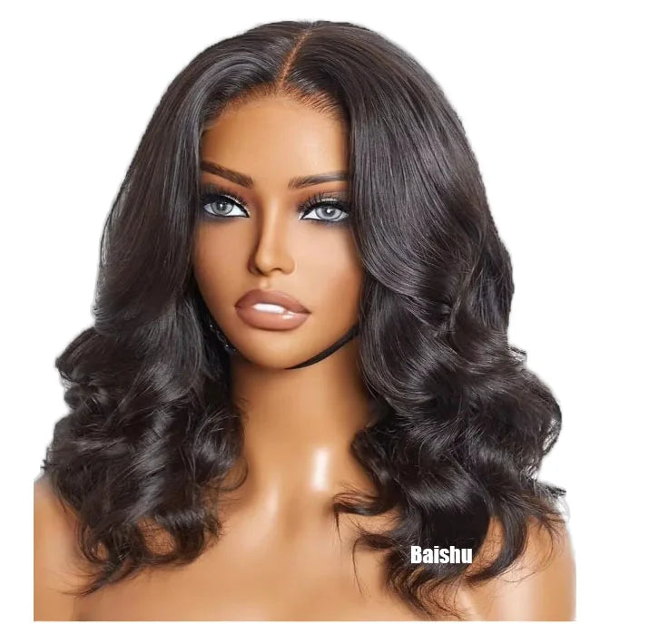 Glueless Synthetic Lace Front Loose Wave Wig