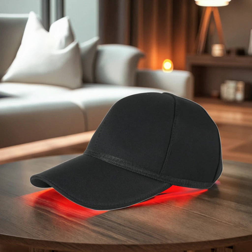 Multi-functional Timer Pulse Red Light LED Therapy Cap for Hair