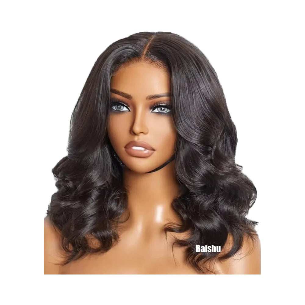 Glueless Synthetic Lace Front Loose Wave Wig