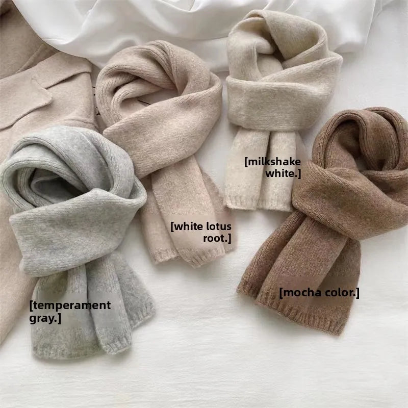 Sheep Wool  Thick Long Winter Scarf