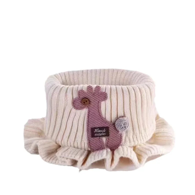 Children's Knitted Neck Ring Scarf