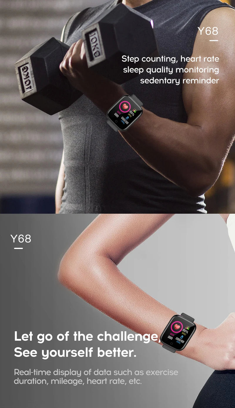 Smart Watch For Women - Bluetooth Connected Phone Player Music Fitness Sport Bracelet