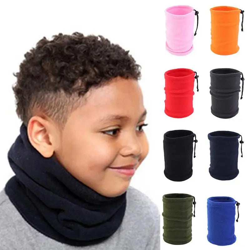 Nylon Baby Fleece Neck Scarf For Kids