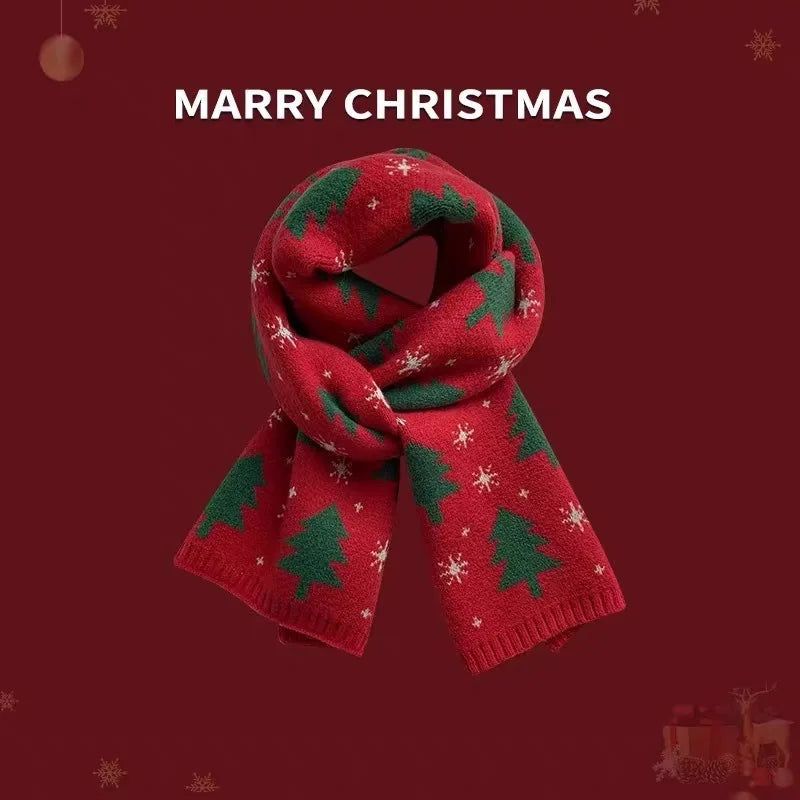 Christmas Cashmere Scarf Gift for Women