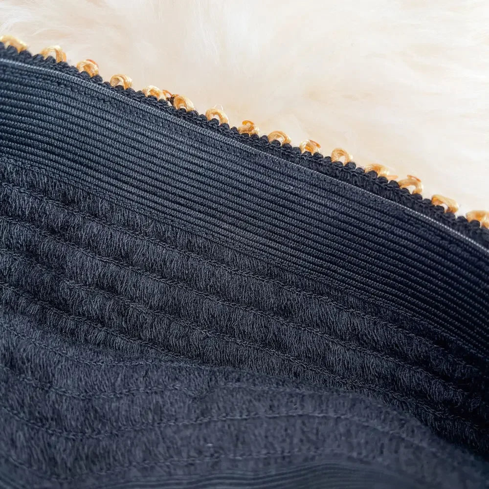 Stylish Sequin Formal Fitting Office Skirt