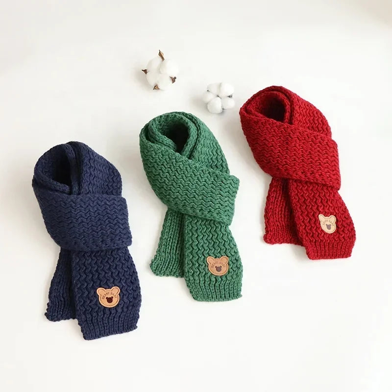 Kids Winter Warm Neck Collar Scarf