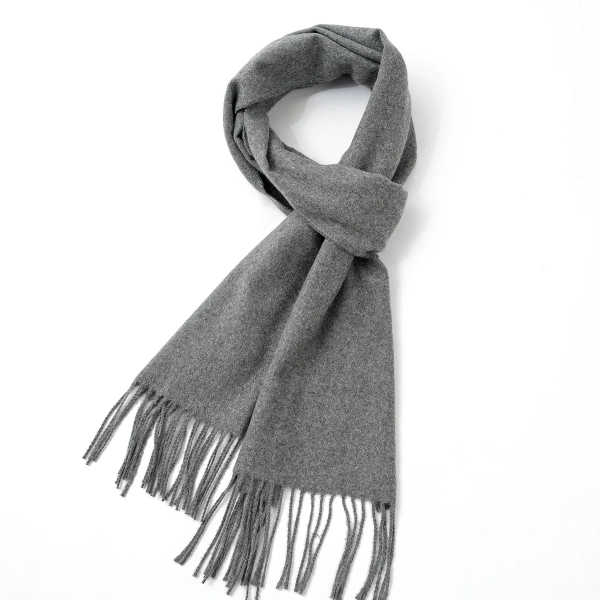 Cashmere Solid Color Scarf for Men