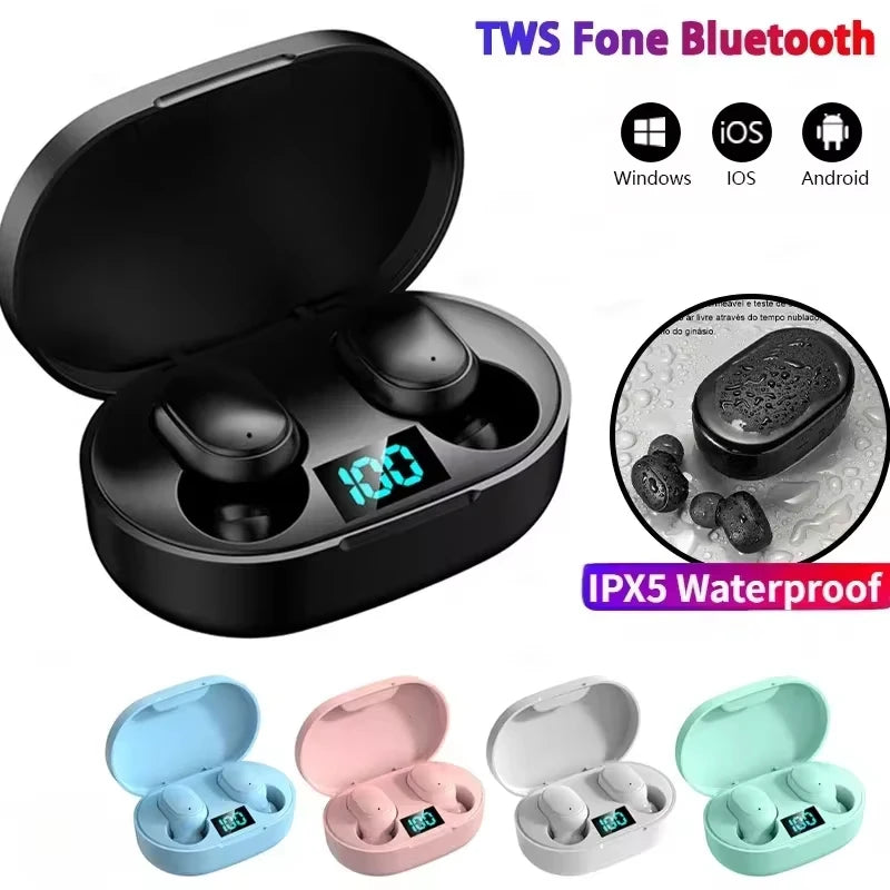 Bluetooth Earphones Noise Cancelling Wireless Earbuds with Microphone