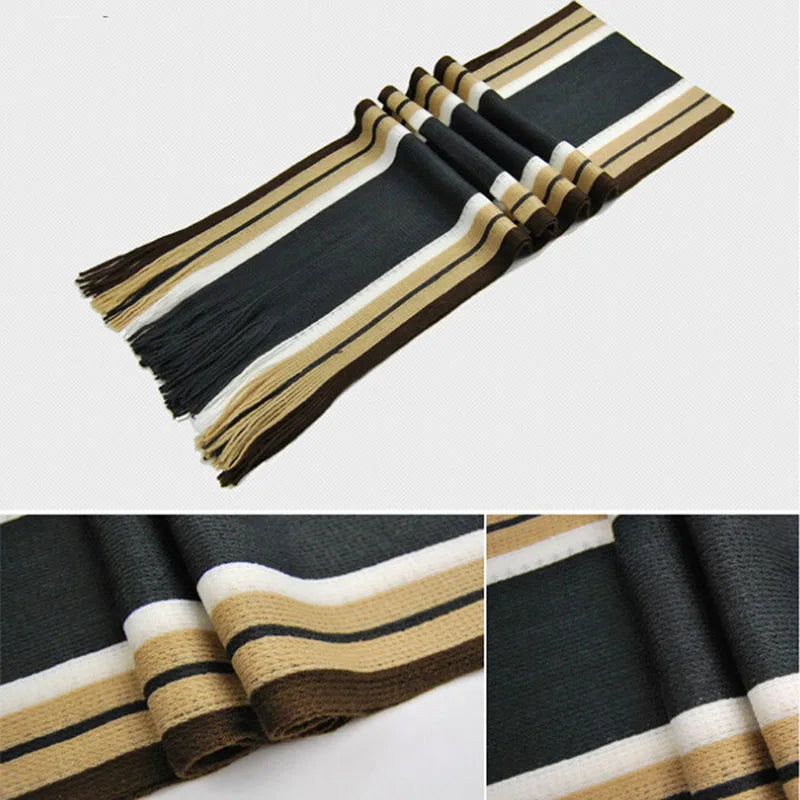 Men's Comfortable Soft Warm Wool Winter Scarf
