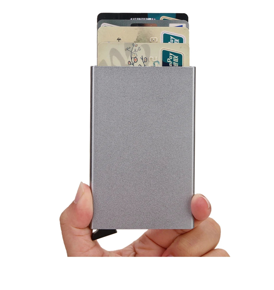 Smart Metal Thin Card Holder Wallet