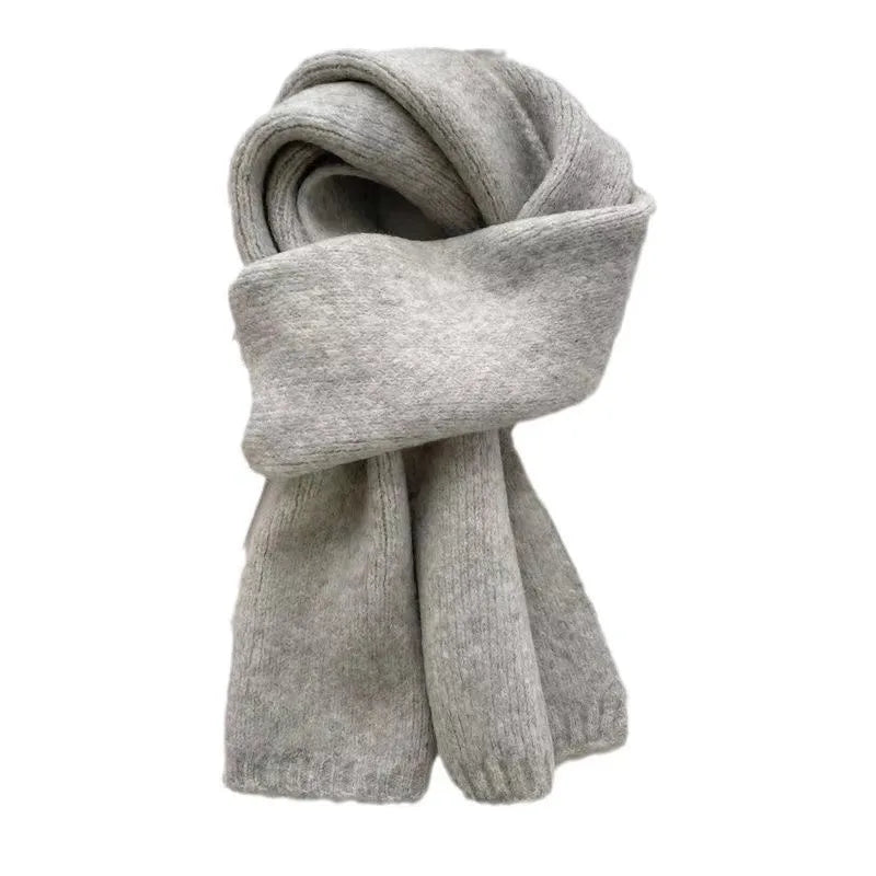 Sheep Wool  Thick Long Winter Scarf