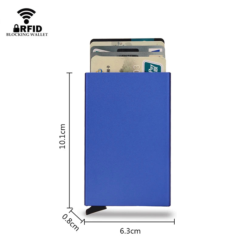 Smart Metal Thin Card Holder Wallet