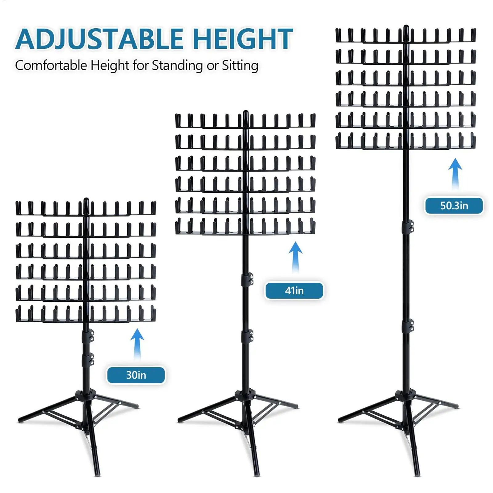 Hair Braiding Rack Hair Extension Holder - Adjustable Braiding Stand Double Sided Braiding Racks