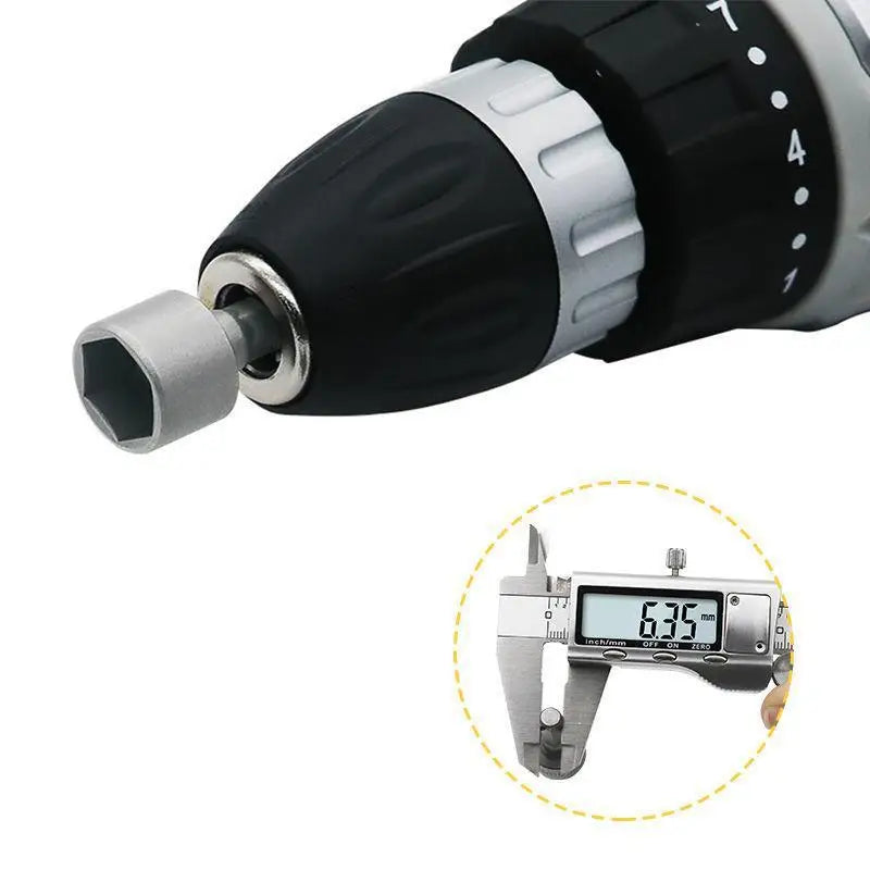 9pcs 5mm-13mm Hex Sockets Sleeve Nozzles Nut Driver Set Screwdriver Set