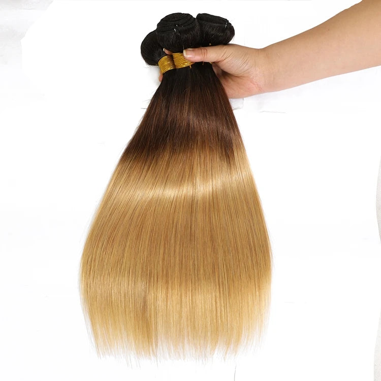 100% Human Hair Virgin Brazilian Hair Bundles