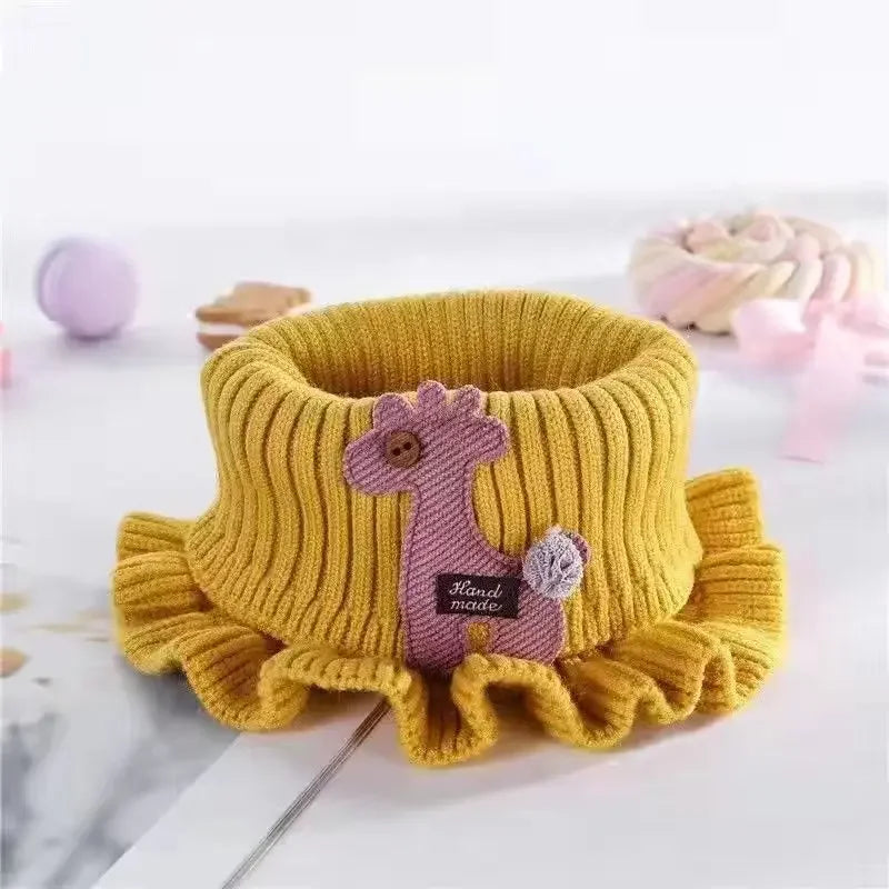 Children's Knitted Neck Ring Scarf