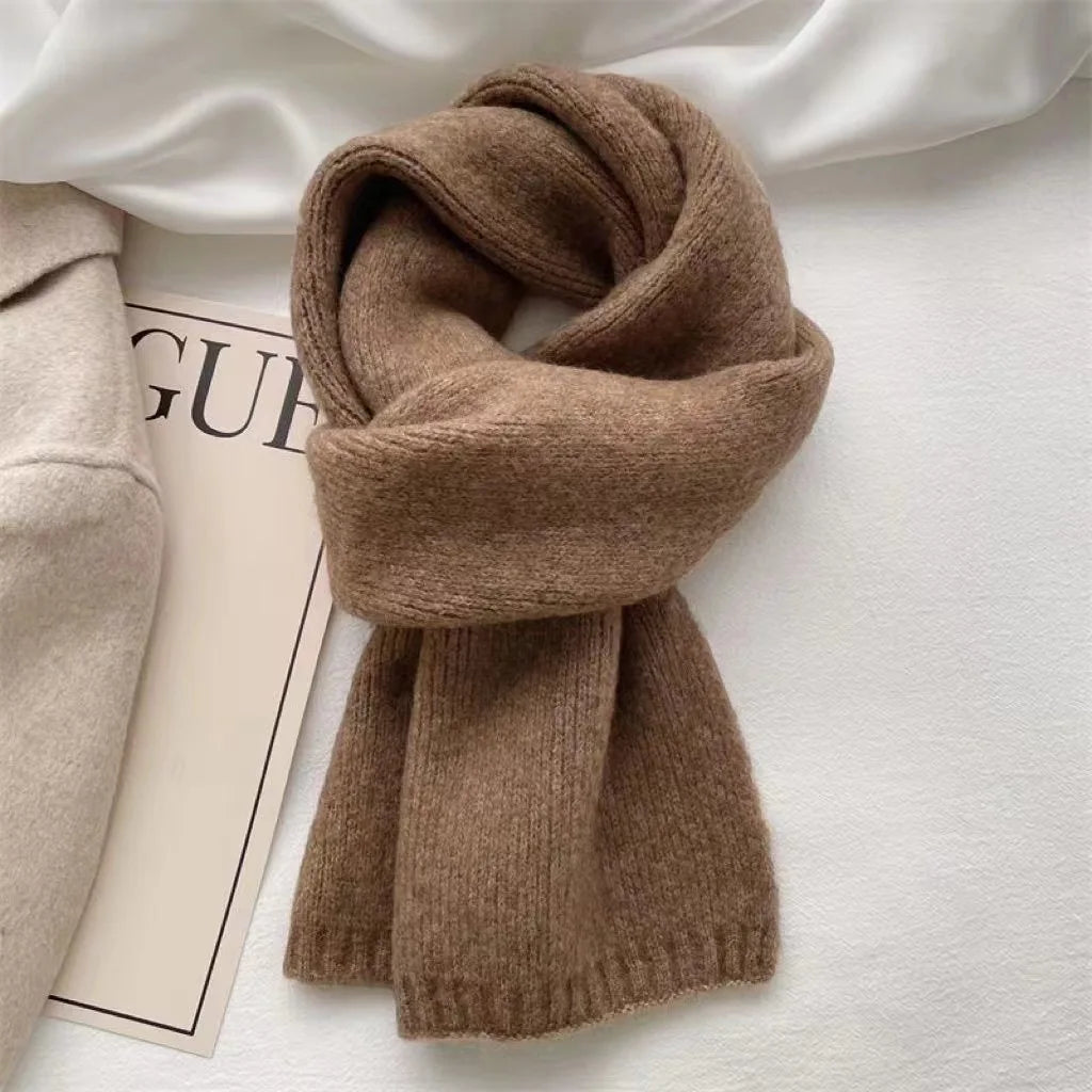 Sheep Wool  Thick Long Winter Scarf