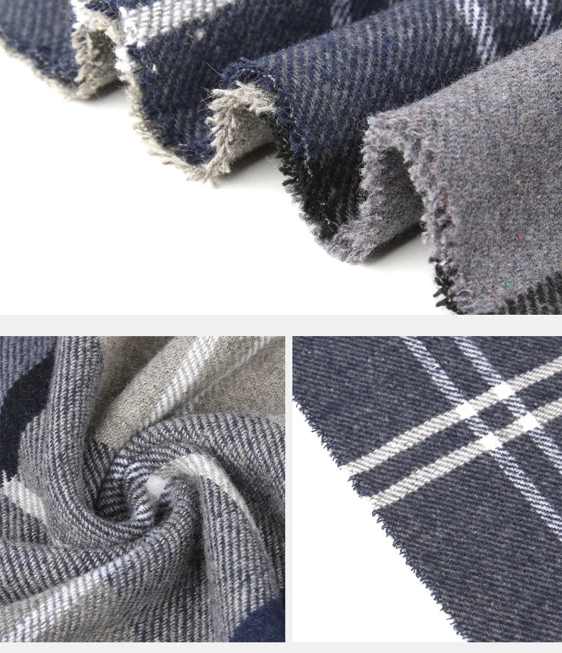 Classic Men's Faux Cashmere Winter Scarf for Man  - Great Christmas Gift