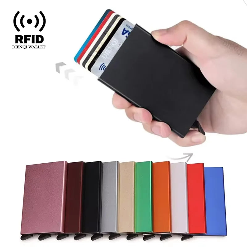 Smart Metal Thin Card Holder Wallet