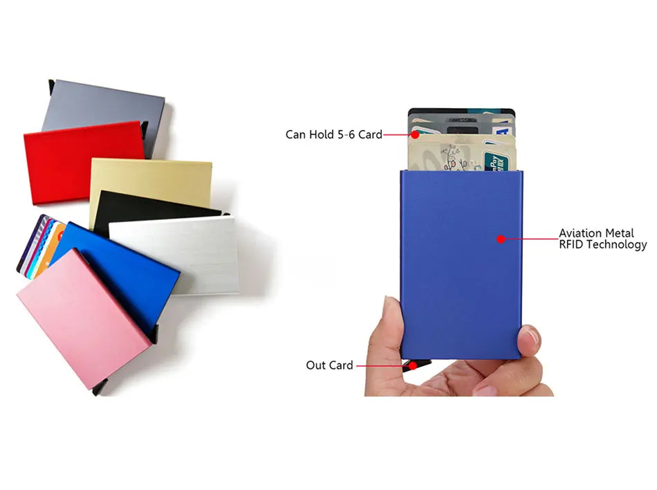 Smart Metal Thin Card Holder Wallet