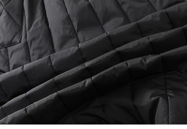 Windproof Cotton High Waist Women's A-Line Skirt