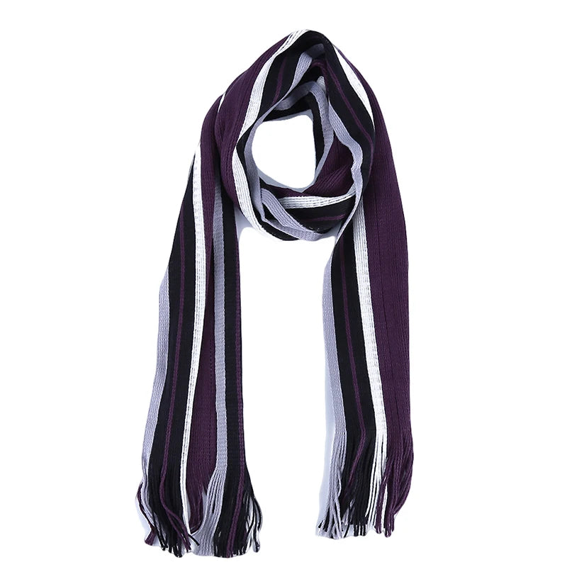Men's Comfortable Soft Warm Wool Winter Scarf