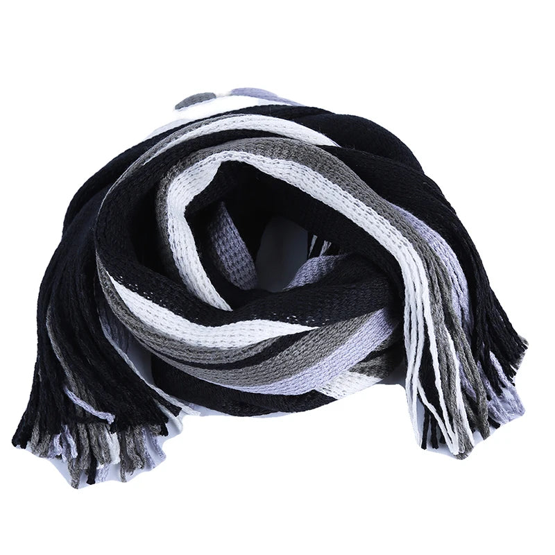 Men's Comfortable Soft Warm Wool Winter Scarf
