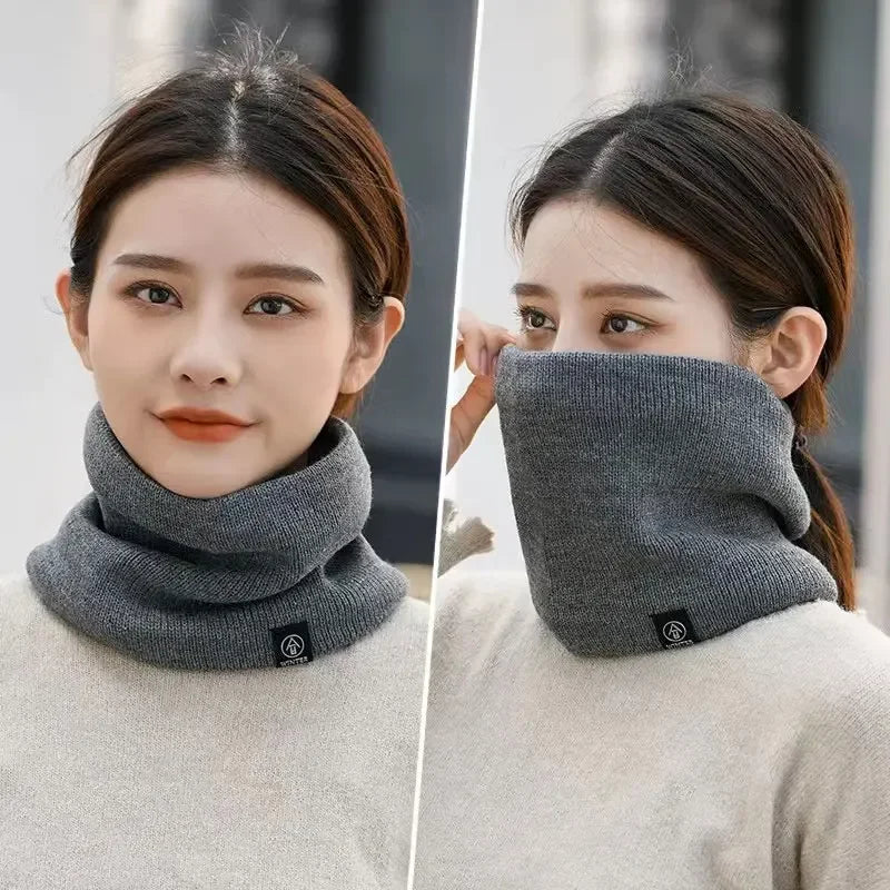 Women's Knitted Solid Faux Cashmere Scarf
