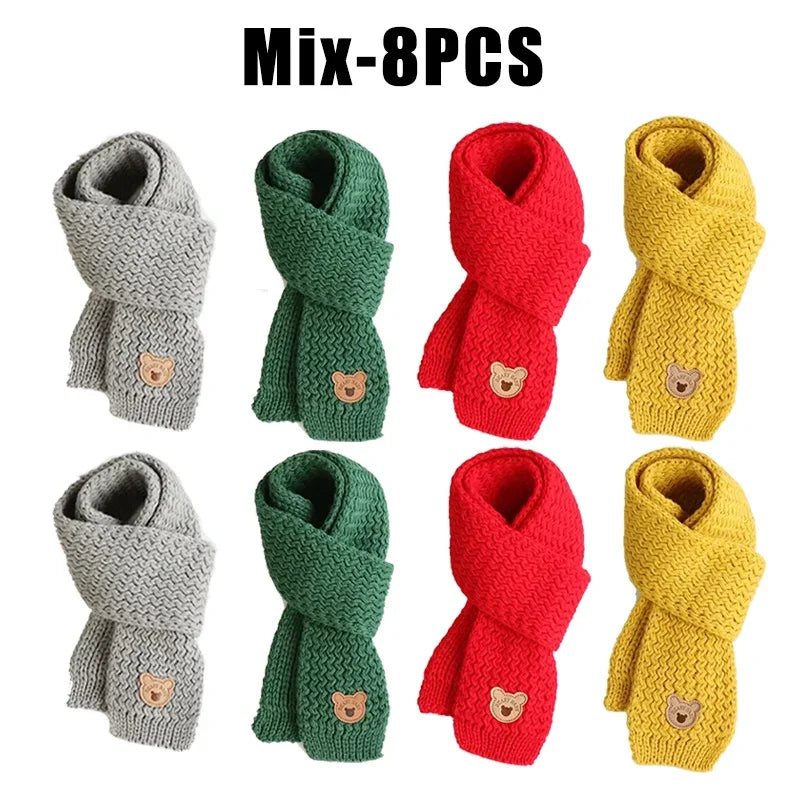 Kids Winter Warm Neck Collar Scarf
