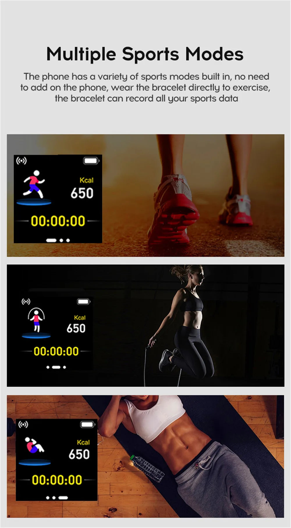 Men's Android IOS Smartwatch with Fitness Monitor