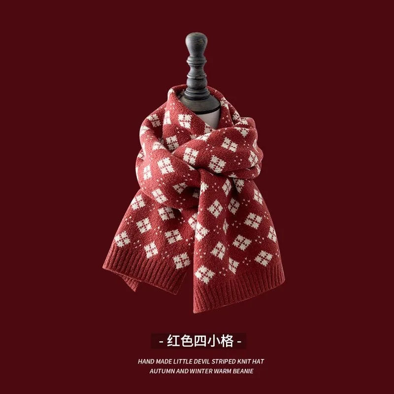 Christmas Cashmere Scarf Gift for Women