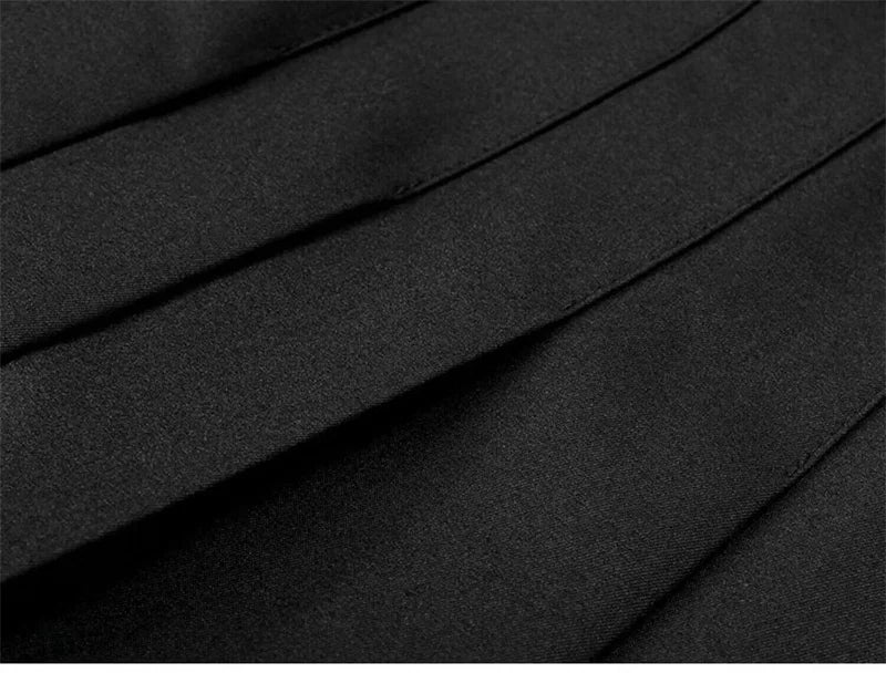 Women's Long Casual Pleated Skirt