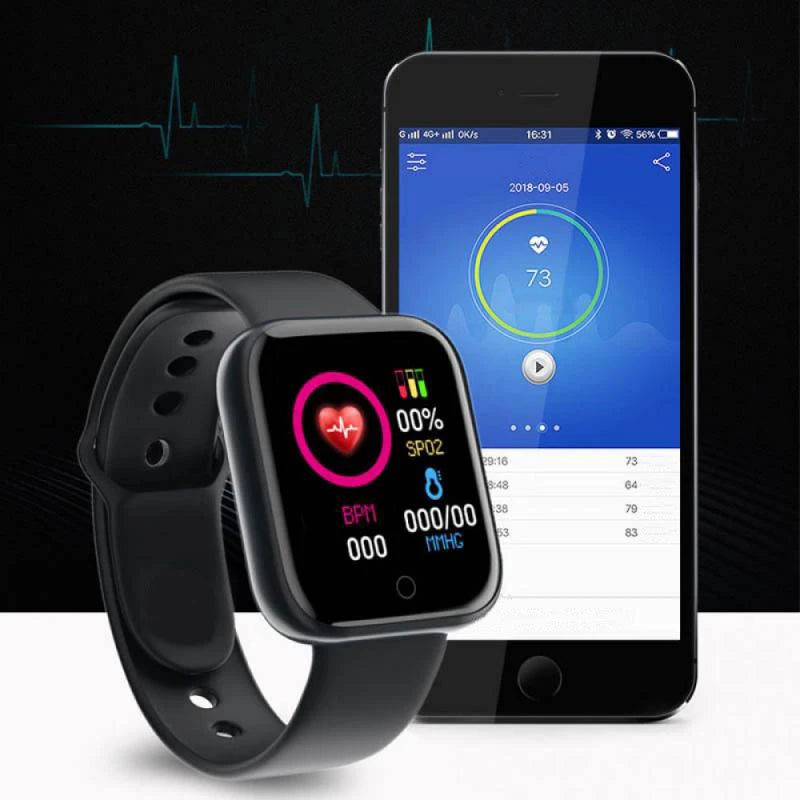 Smart Watch For Women - Bluetooth Connected Phone Player Music Fitness Sport Bracelet