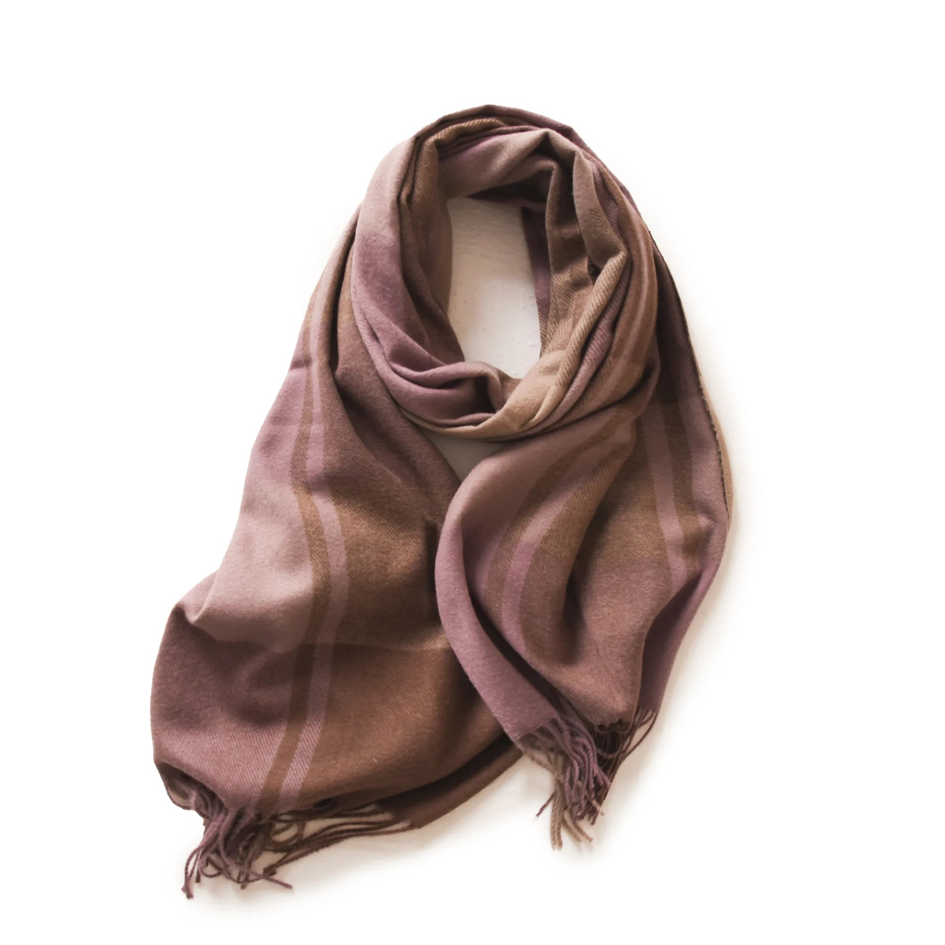 Men's Fashion Winter Scarf  With Tassel Cashmere Wrap