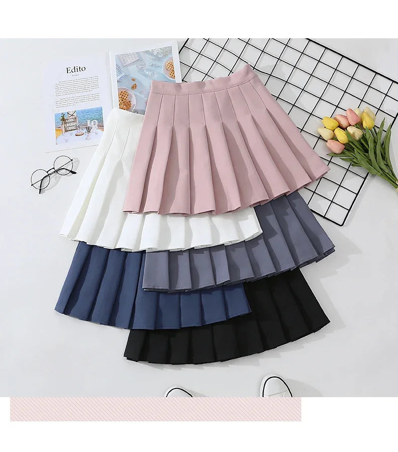 Fashion A-Line Mini Pleated Skirt